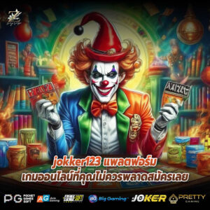 jokker123 แพลตฟอร์มเกมออนไลน์ที่คุณไม่ควรพลาดสมัครเลย